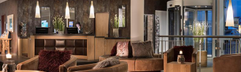 De moderne en comfortabele lounge in de lobby van het Best Western hotel in Willingen, met stijlvolle zithoeken om te ontspannen.