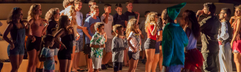 Kinderanimatie in de avond