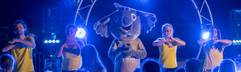 Kinderanimatie in de avond