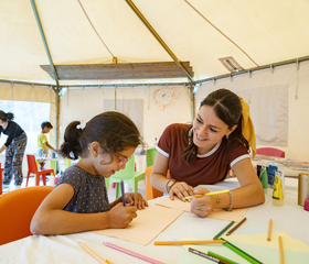 Kinderanimatie en kidsclub tot 17 jaar op camping La Nublière