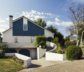 Een moderne, vrijstaande en luxe villa op Landal Beach Park Texel, vlakbij de Koog.