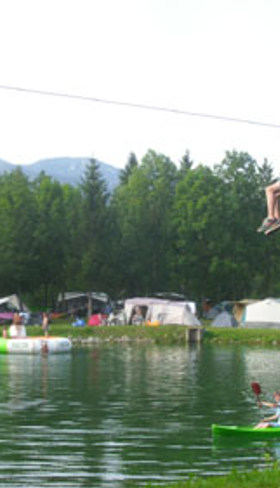 Camping Menina