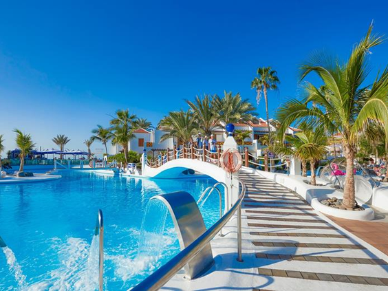Infinity zwembad met zeezicht Parque Santiago III - luxe zwembad appartementen Tenerife