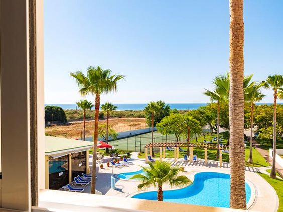 Appartementen Praia da Lato - uitzicht
