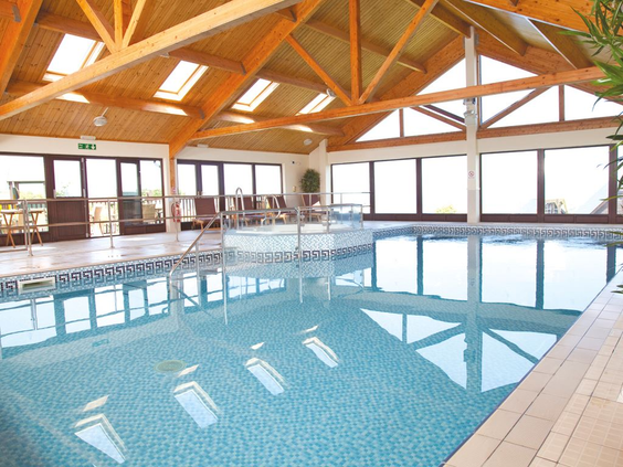 Beach Park Gwel an Mor - binnenzwembad