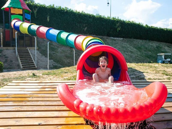 Camping La Grappe Fleurie - waterglijbaan
