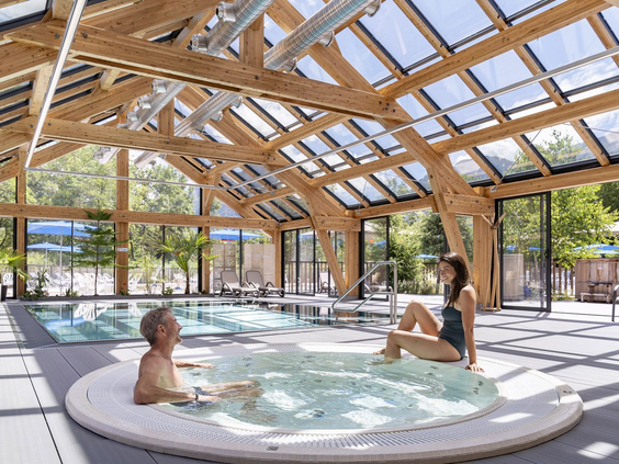 Wellness op camping La Nublière