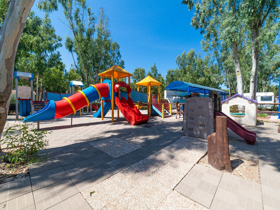 Speeltuin op camping Laguna Blu