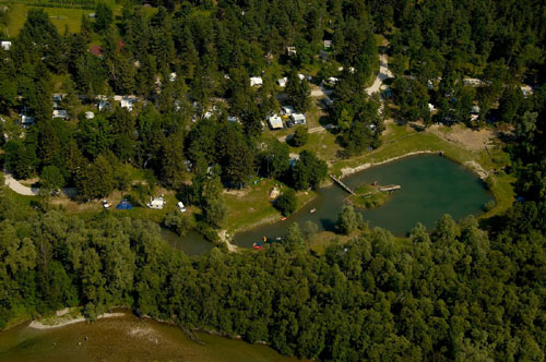 Camping Menina