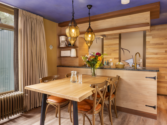De kindervakantie woningen van Center Parcs De Kempervennen bevatten een luxe keuken