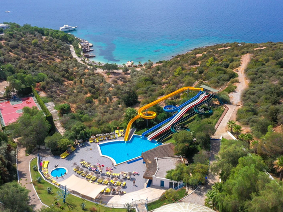 Hotel Bodrum Holiday Resort - glijbanen