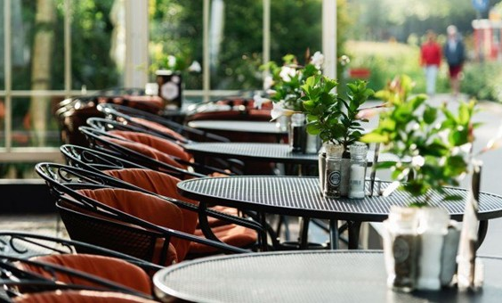 Hotel 't Paviljoen - terras