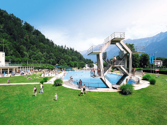 Kindercamping Manor Farm in Interlaken - Zwitserland