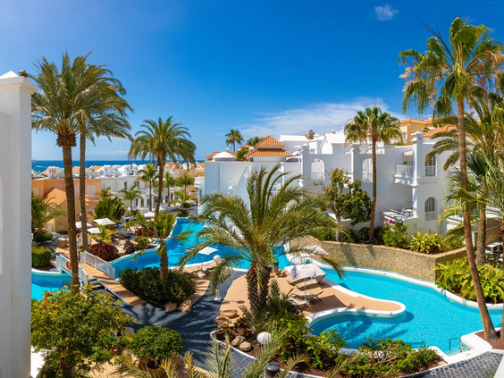 Kindvriendelijke zwembaden in rivierstijl van Lagos de Fañabe Beach Resort