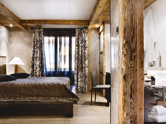 Wintersport kinderen, Hotel CGH Les Suites du Nevada, hotelkamer bed2