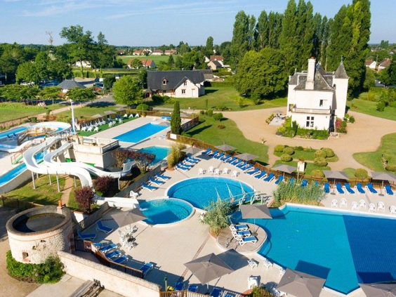 Camping cahteau des marais - zwembad