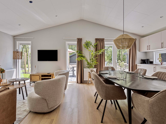 Resort de Brabantse Kempen - Heidehoeve 4 personen - 207 - Interieur - Woonkamer