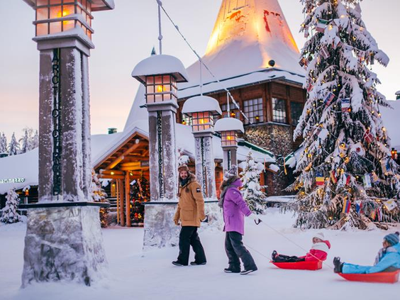 Santa Claus Holiday Village
