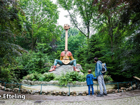 De lange Jan in pretpark de Efteling