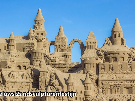 Indrukwekkende zandsculpturen in Garderen nabij Voorthuizen
