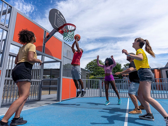 Camping Le Ranolien- basketbal