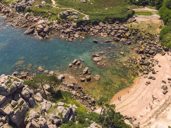 Camping Le Ranolien- strand
