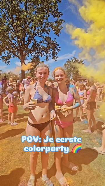 Je eerste colorparty