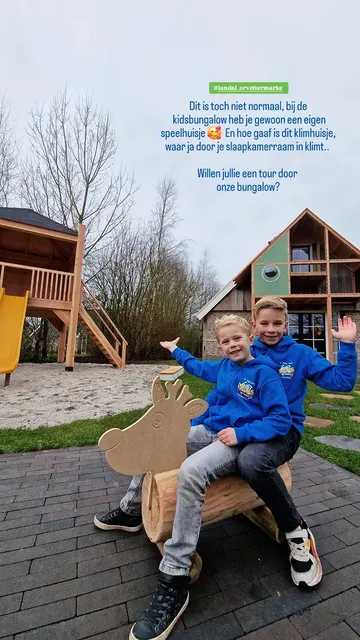 Nieuwe kinderbungalow