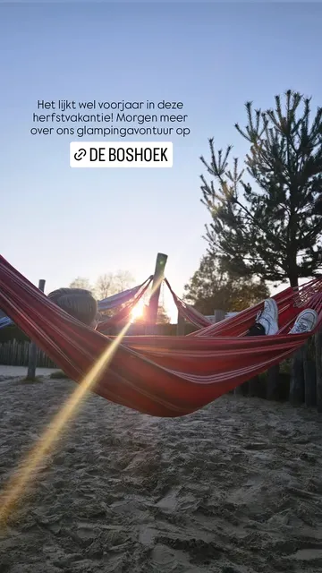 Glamping - herfstvakantie